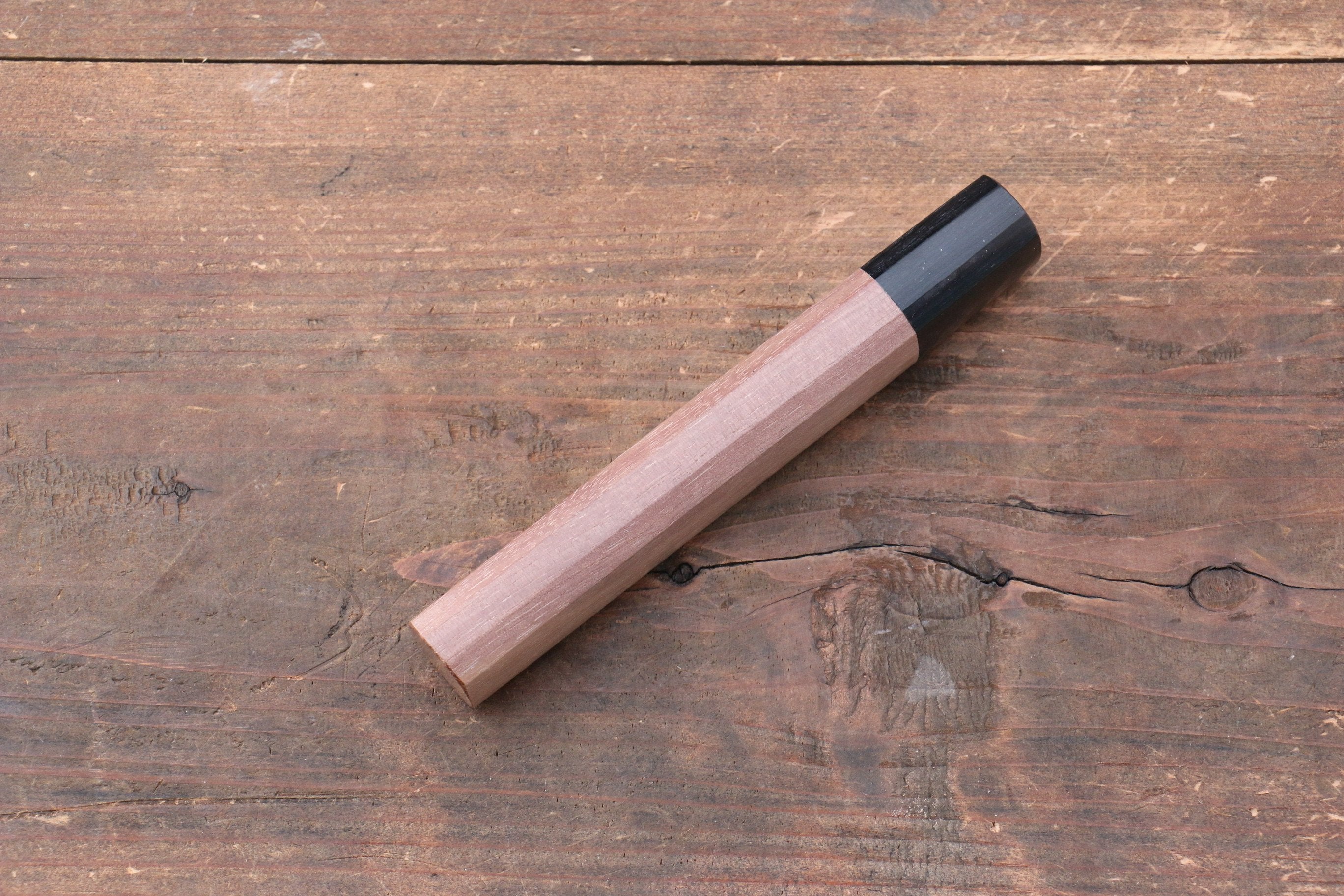 Octagonal Walnut Knife Handle (Medium) - Seisuke Knife