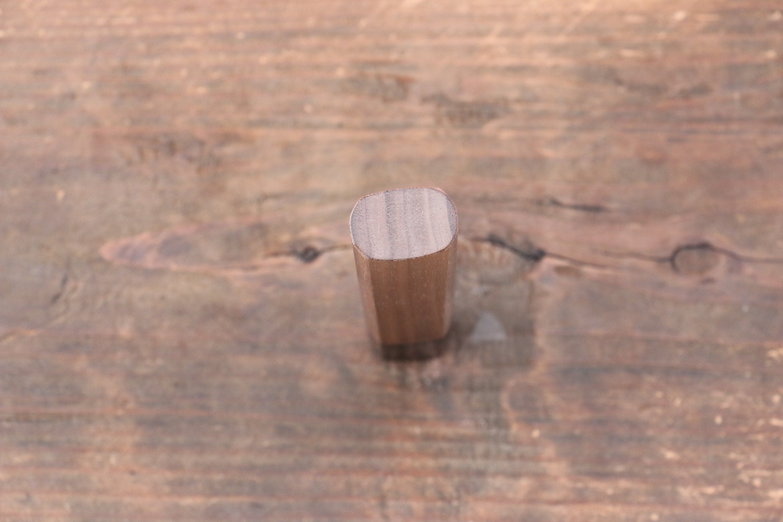 Octagonal Walnut Knife Handle (Small) - Seisuke Knife