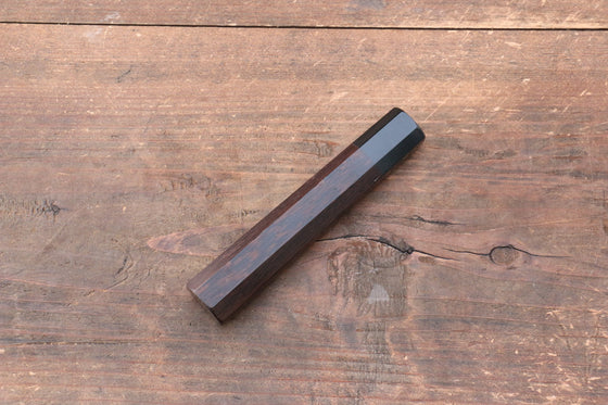 Octagonal Wenge Knife Handle (Small) - Seisuke Knife