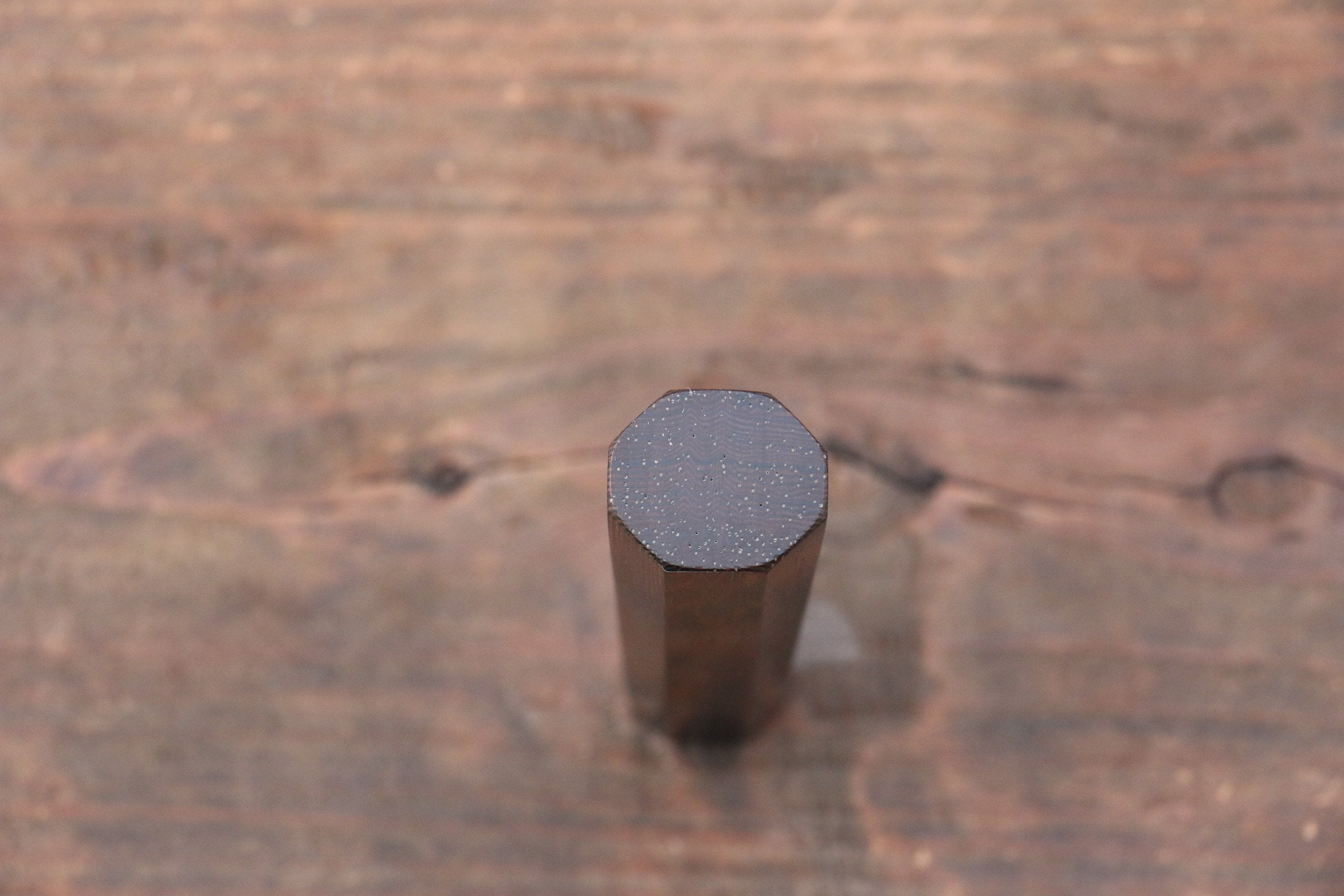 Octagonal Wenge Knife Handle (Small) - Seisuke Knife