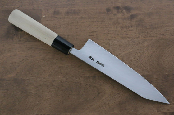 Sakai Takayuki Tokujyo White Steel No.2 Kiritsuke Deba 180mm Magnolia Handle - Seisuke Knife