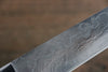 Takeshi Saji VG10 Diamond Finish Damascus Sujihiki 240mm Green Micarta Handle - Seisuke Knife - Slide 5