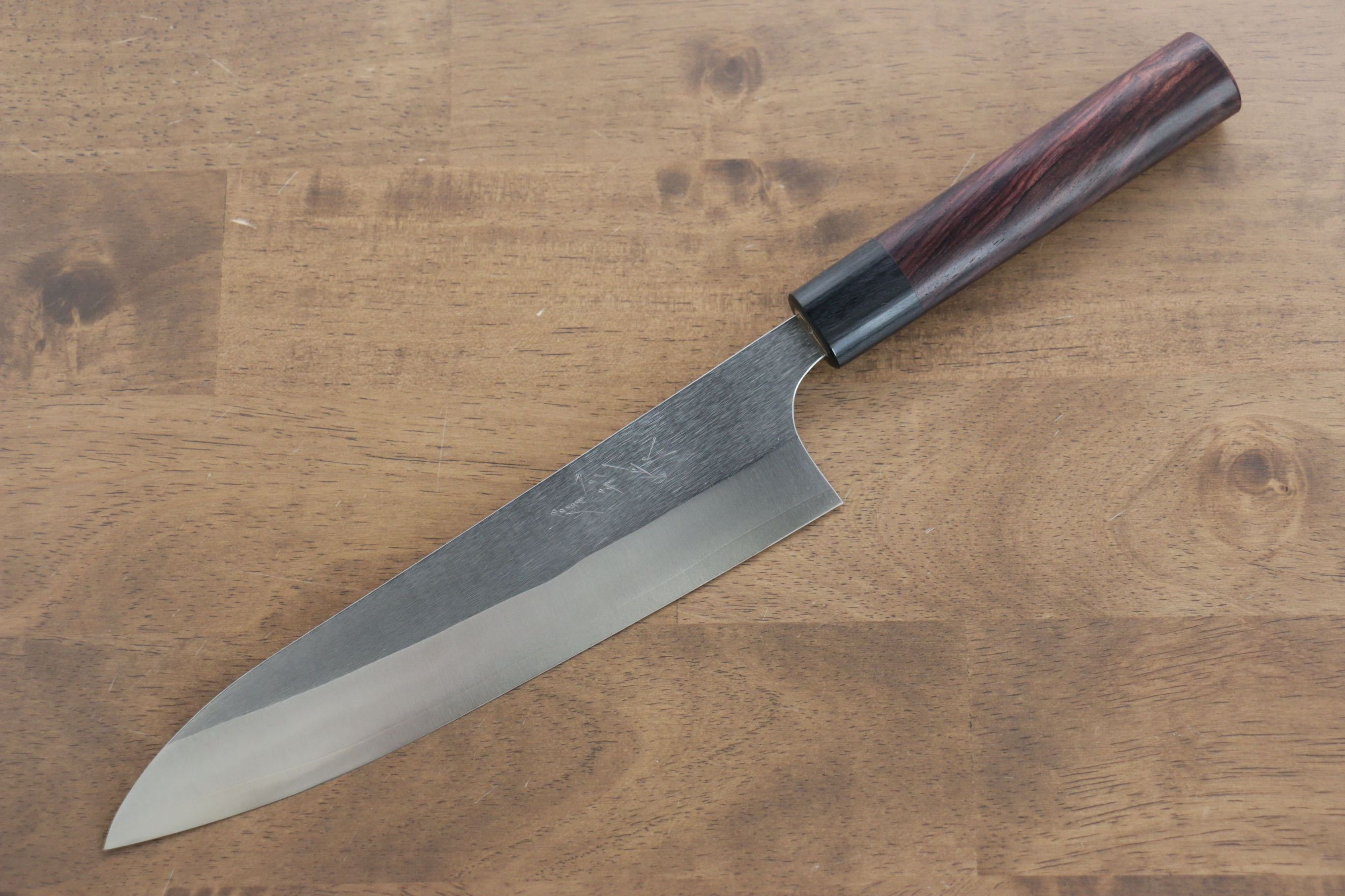Shungo Ogata SG2 Gyuto 210mm Shitan Handle - Seisuke Knife