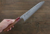 Yoshimi Kato SG2 Damascus Gyuto Japanese Chef Knife 210mm with Honduras Handle - Seisuke Knife