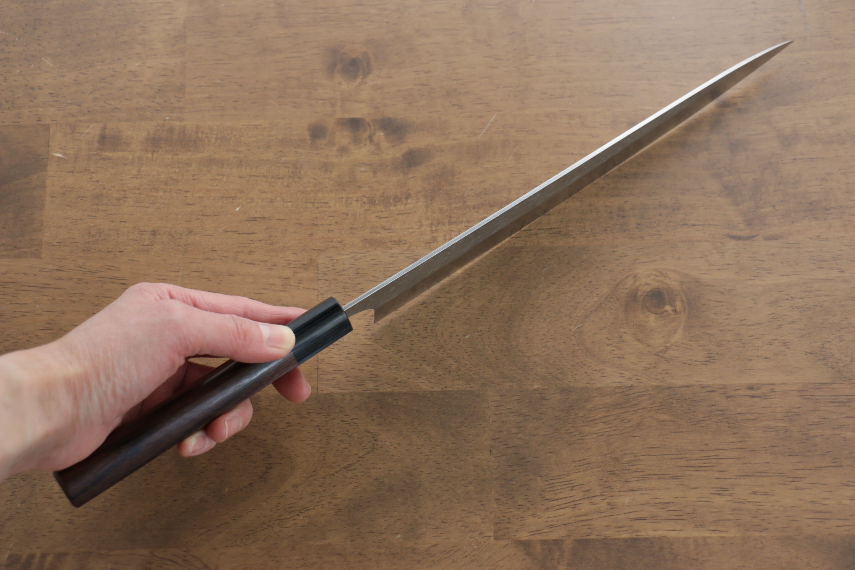 Shungo Ogata SG2 Sujihiki 240mm Shitan Handle - Seisuke Knife