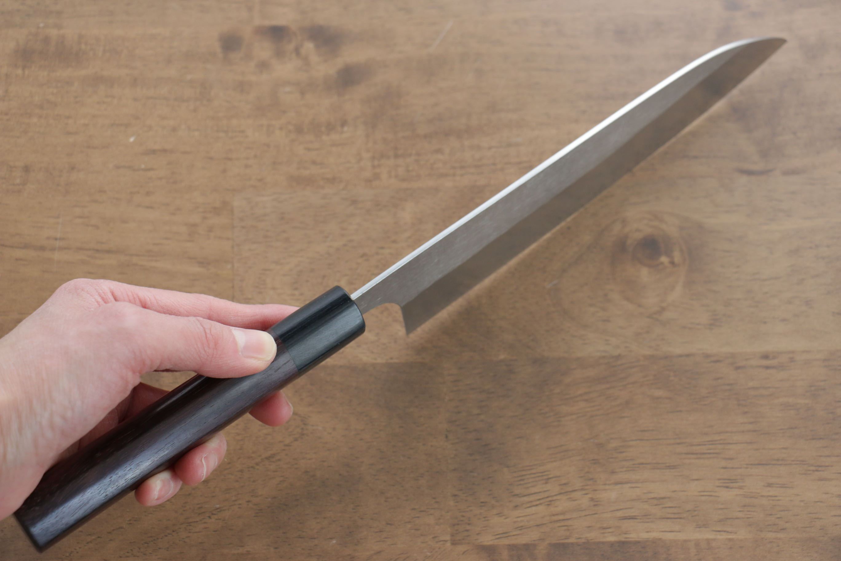 Shungo Ogata SG2 Santoku 180mm Shitan Handle - Seisuke Knife