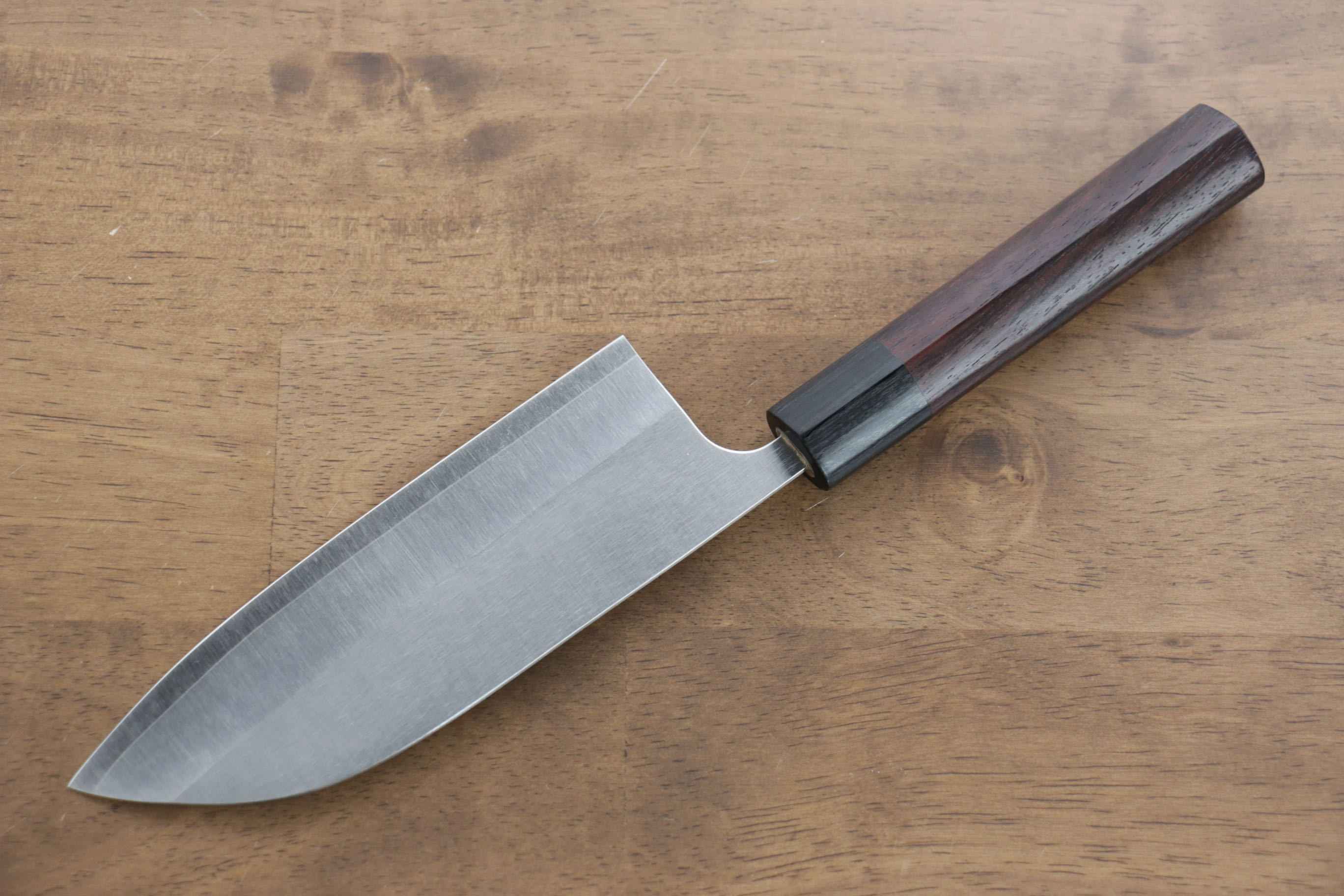 Shungo Ogata SG2 Santoku 150mm Shitan Handle - Seisuke Knife