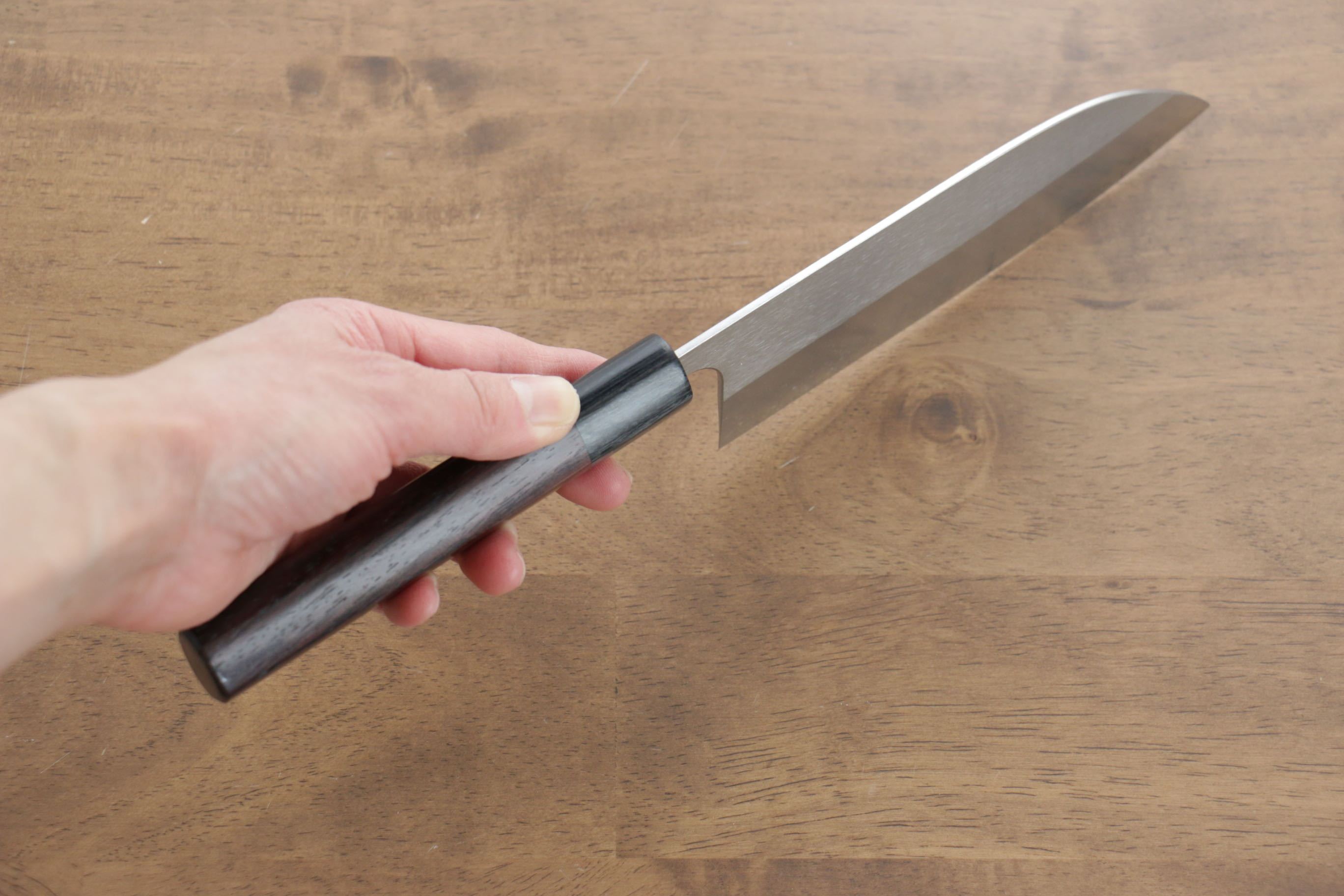 Shungo Ogata SG2 Santoku 150mm Shitan Handle - Seisuke Knife