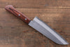 Kunihira VG1 Migaki Finished Santoku 170mm Mahogany Handle - Seisuke Knife