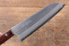 Kunihira VG1 Migaki Finished Santoku 170mm Mahogany Handle - Seisuke Knife