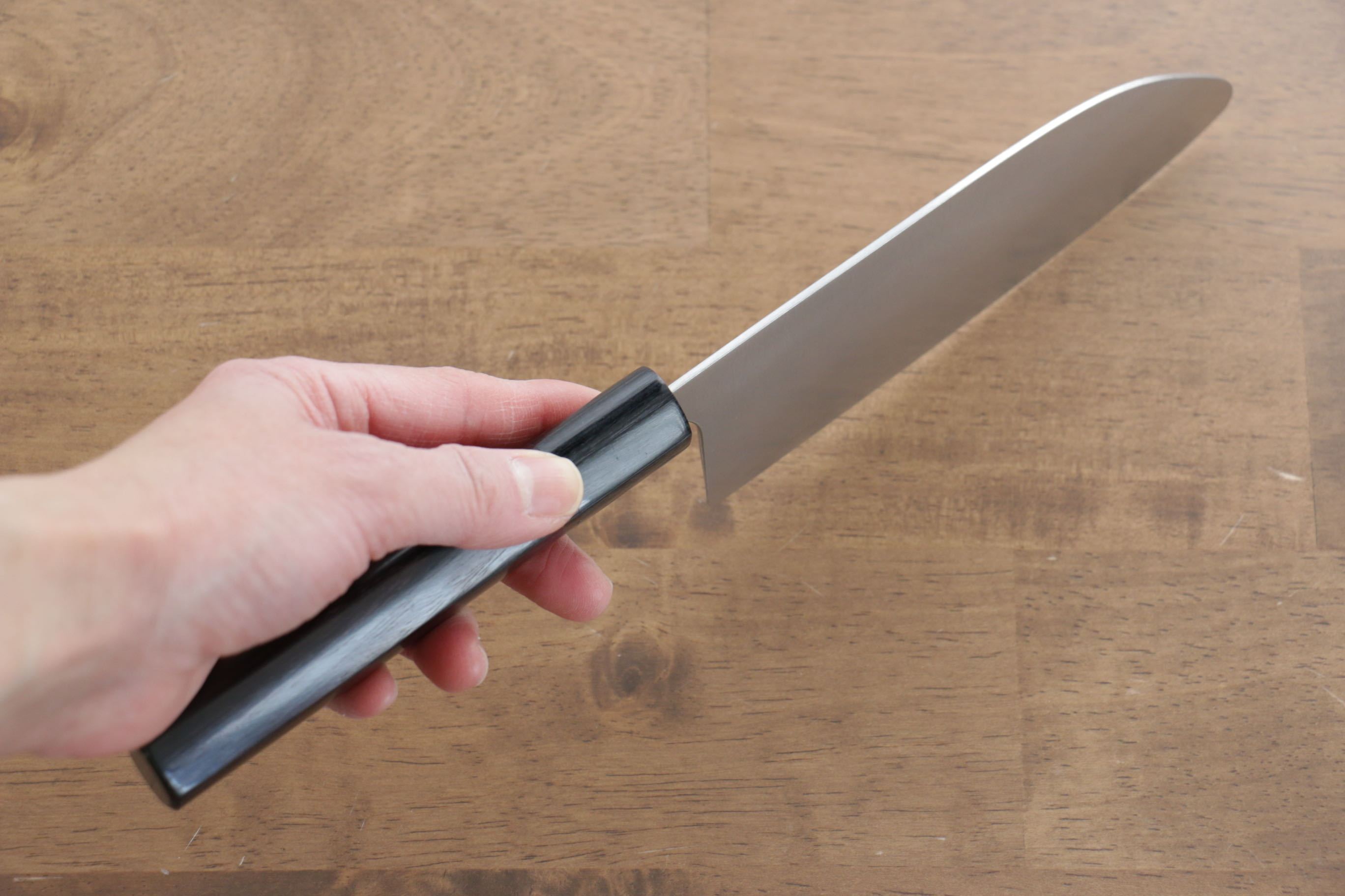 Seisuke SG2 Santoku(Maru) 150mm Shitan Handle - Seisuke Knife