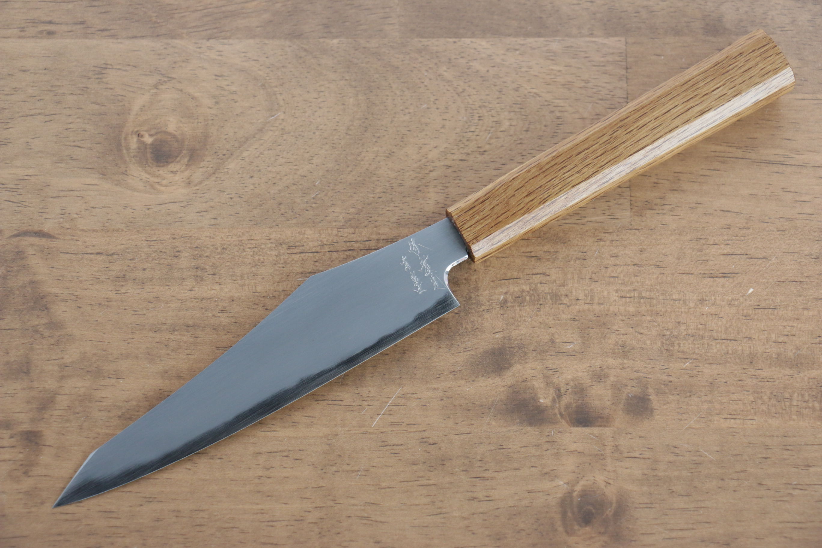 Jikko Fujisan Blue Steel No.2 Petty-Utility  135mm Oak Handle - Seisuke Knife