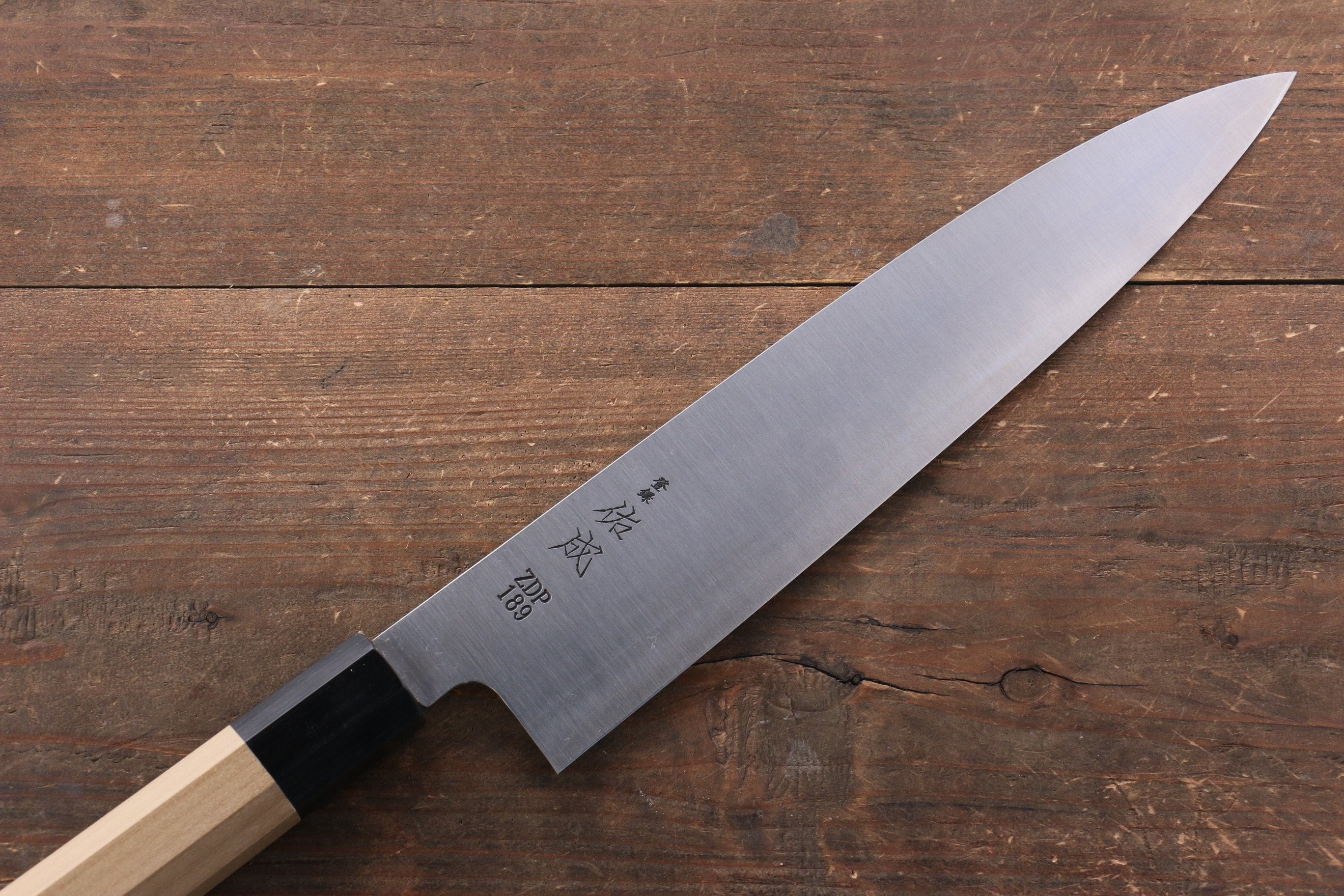 Sukenari ZDP189 3 Layer Gyuto 270mm Magnolia Handle - Seisuke Knife