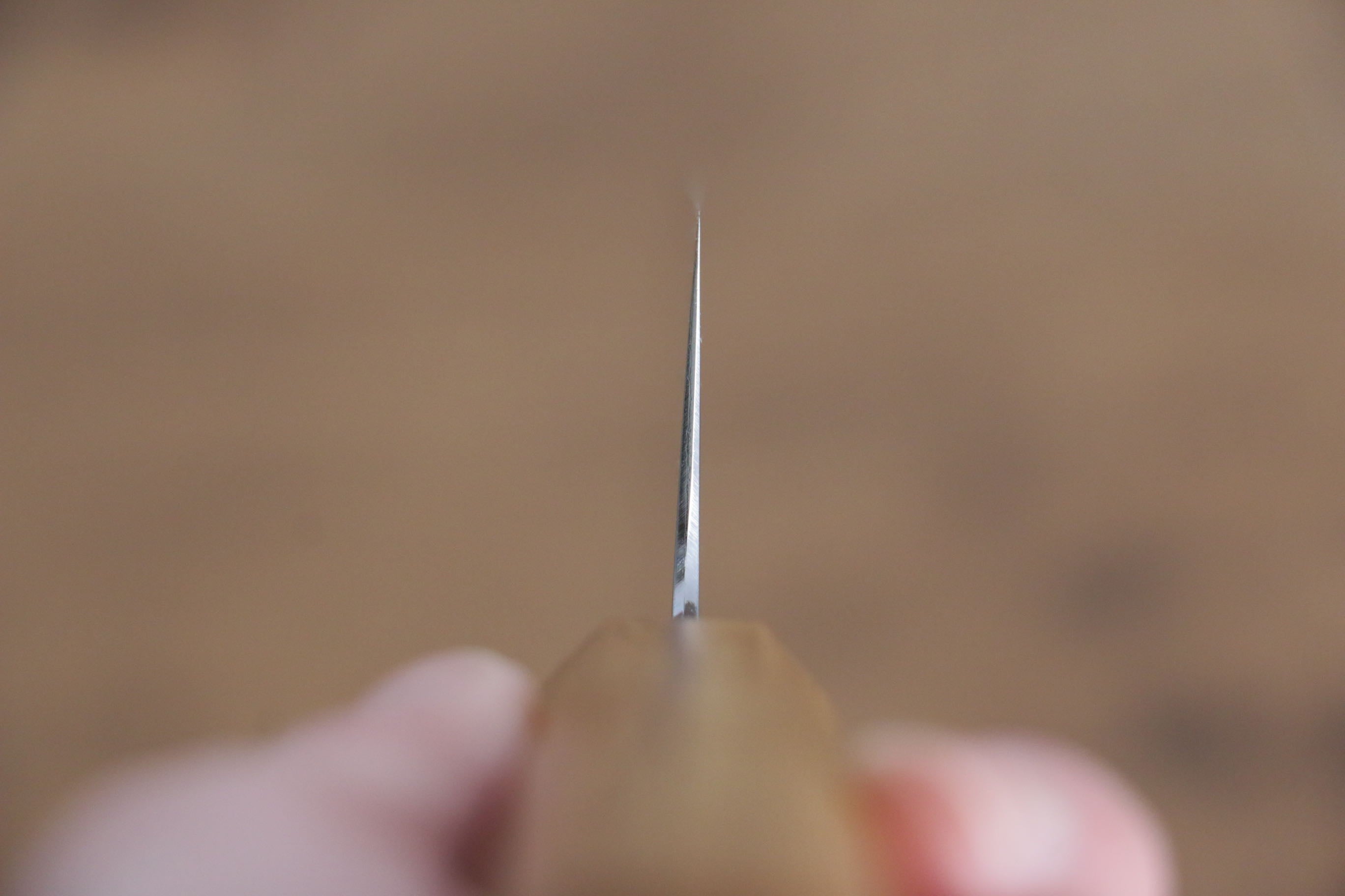 Jikko Fujisan Blue Steel No.2 Santoku  180mm Oak Handle - Seisuke Knife