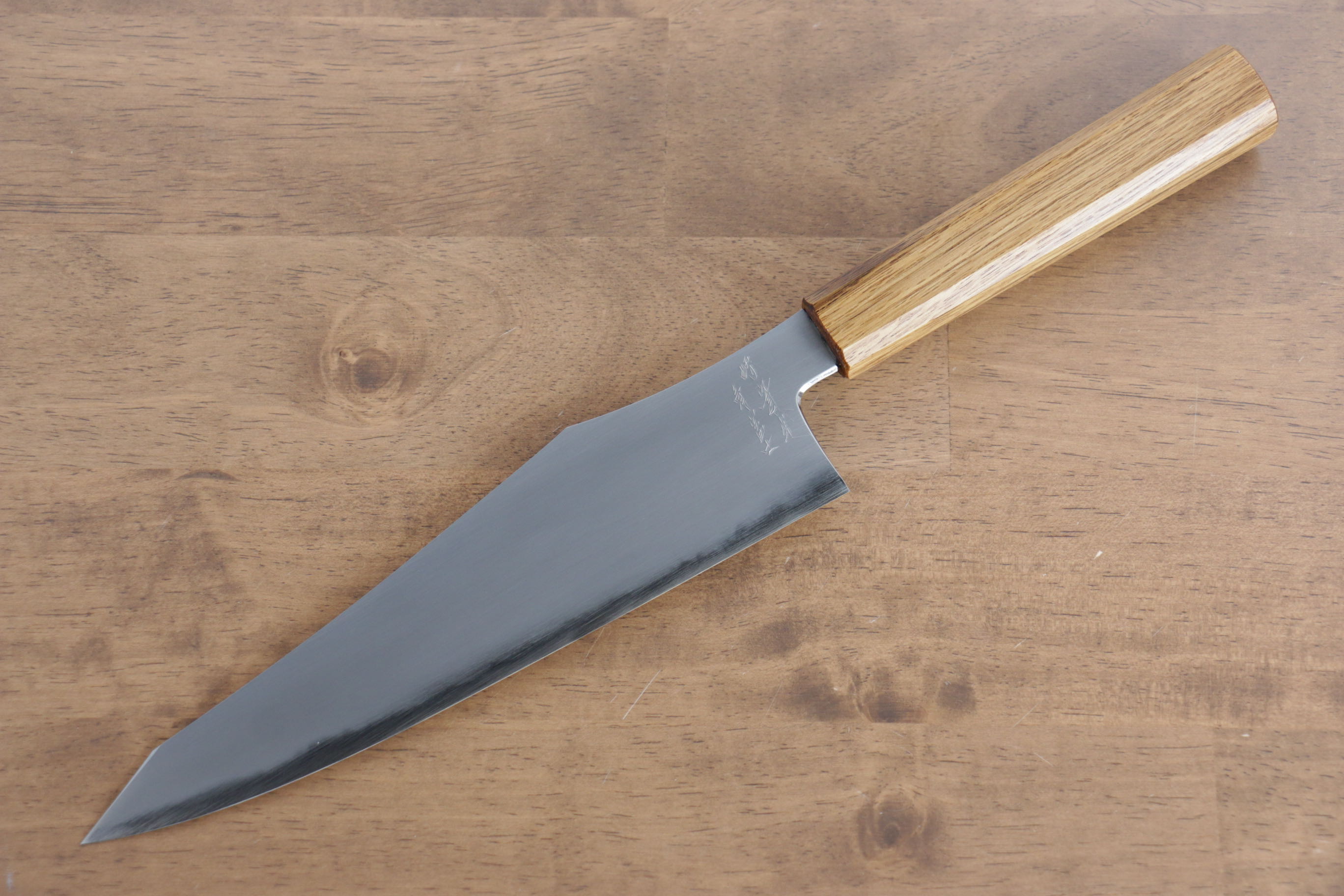 Jikko Fujisan Blue Steel No.2 Gyuto  210mm Oak Handle - Seisuke Knife
