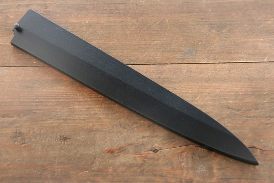 Black Saya Sheath for Yanagiba Knife with Plywood Pin 270mm - Seisuke Knife