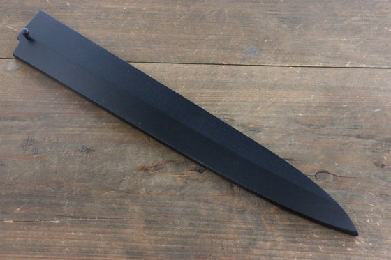 Black Saya Sheath for Yanagiba Knife with Plywood Pin-300mm - Seisuke Knife