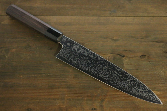 Sukenari ZDP189 Damascus Gyuto 240mm Shitan Handle - Seisuke Knife