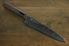 Sukenari ZDP189 Damascus Gyuto 210mm with Shitan Handle - Seisuke Knife