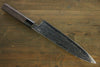 Sukenari ZDP189 Damascus Gyuto 240mm Shitan Handle - Seisuke Knife