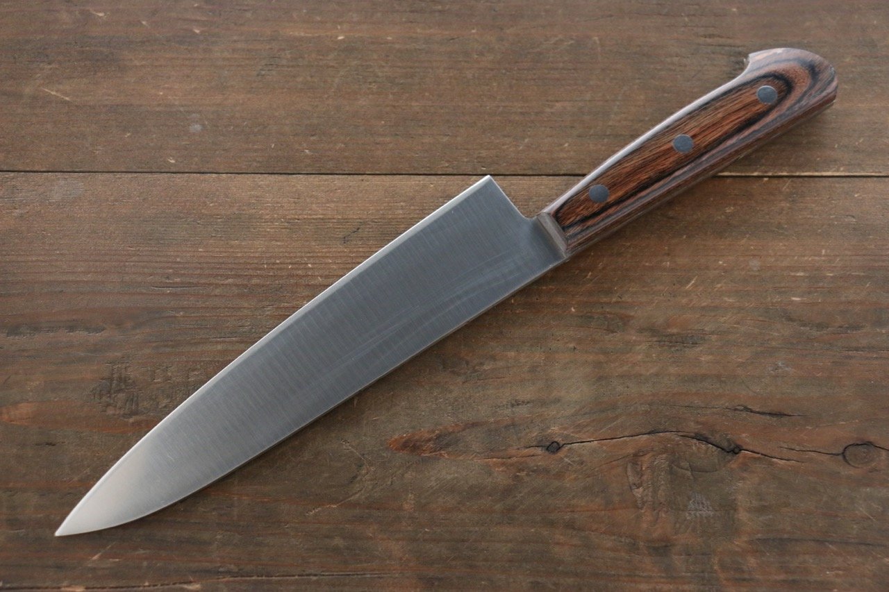 Iseya Molybdenum Gyuto 180mm Mahogany Handle - Seisuke Knife