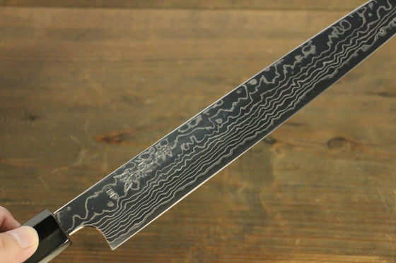 Sukenari ZDP189 Damascus Sujihiki 270mm Shitan Handle - Seisuke Knife