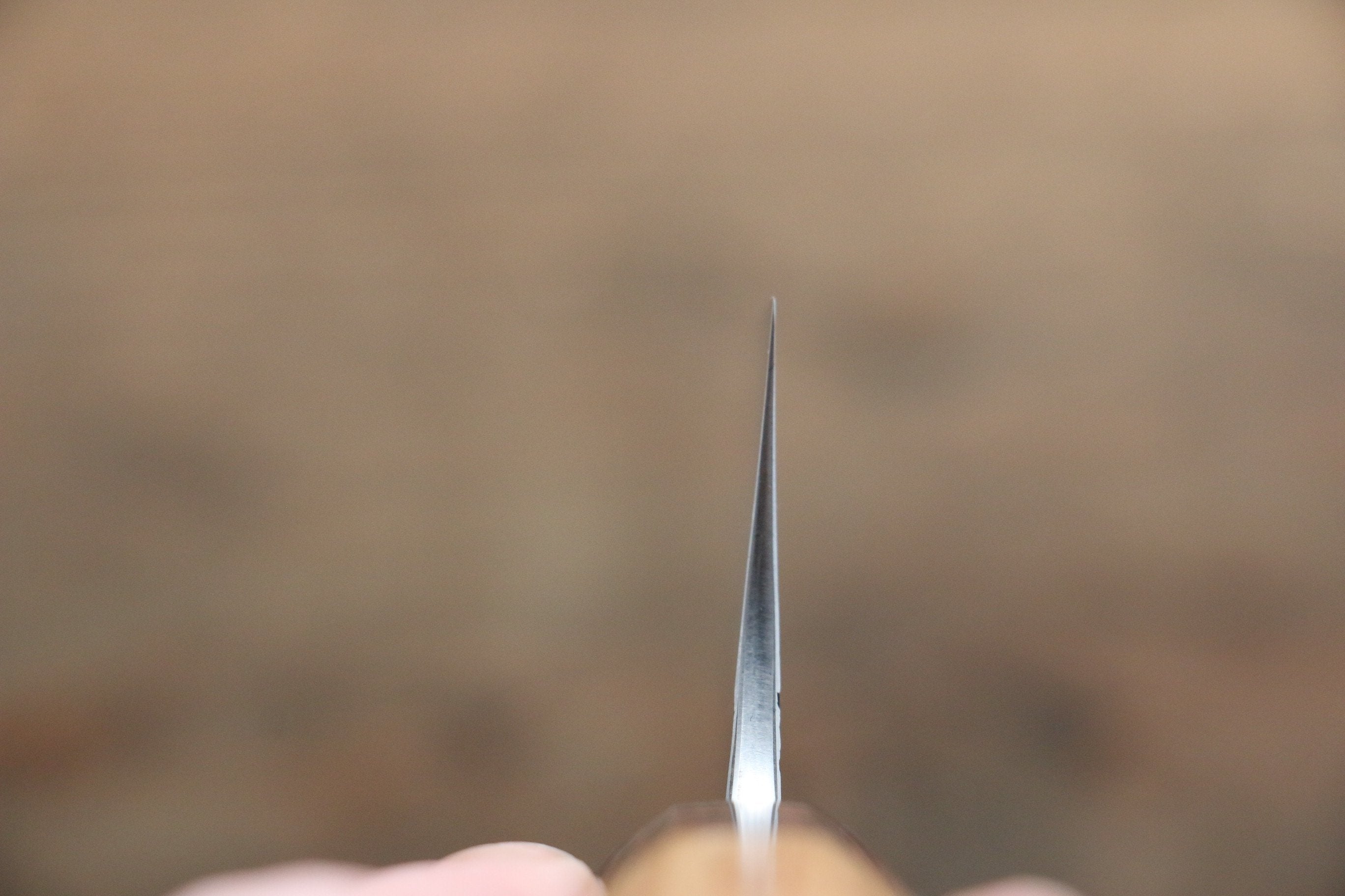 Yu Kurosaki Fujin Blue Super Hammered Gyuto 180mm Keyaki Elm Handle - Seisuke Knife