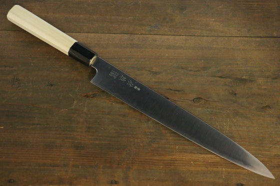 Sukenari ZDP189 3 Layer Sujihiki 270mm Magnolia Handle - Seisuke Knife