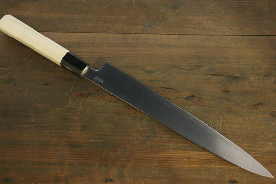 Sukenari ZDP189 3 Layer Sujihiki 270mm Magnolia Handle - Seisuke Knife