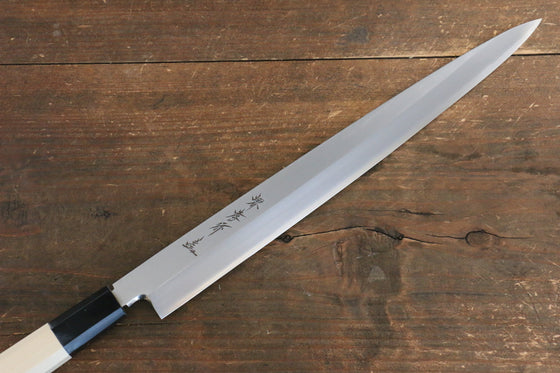 Sakai Takayuki Chef Series Silver Steel No.3 Fuguhiki 270mm Magnolia Handle - Seisuke Knife