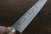 Takeshi Saji VG10 Damascus Sujihiki 270mm Cow Bone Handle - Seisuke Knife - Slide 3