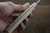 Takeshi Saji VG10 Damascus Sujihiki 270mm Cow Bone Handle - Seisuke Knife - Slide 9