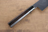 Jikko Honyaki White Steel No.3 Mirrored Finish Kiritsuke Gyuto  210mm Ebony Wood Handle - Seisuke Knife - Slide 6