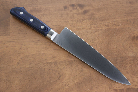 Seisuke Seiten Molybdenum Gyuto 180mm Blue Pakka wood Handle - Seisuke Knife