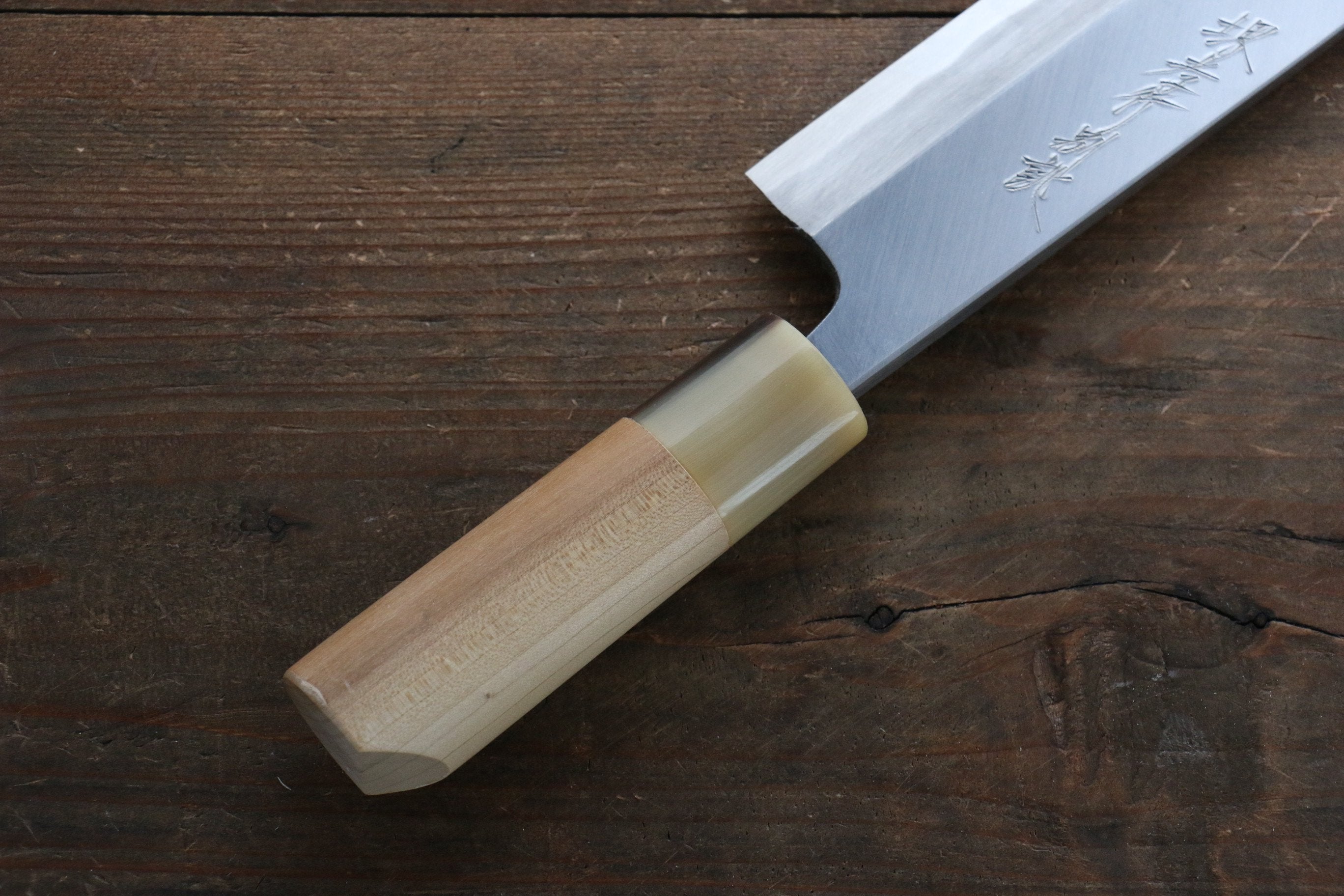 [Left Handed] Sakai Takayuki Blue Steel No.2 Japanese Chef Eel Knife 180mm - Seisuke Knife