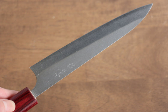 Masakage Yuki White Steel No.2 Nashiji Petty-Utility  120mm Magnolia Handle - Seisuke Knife