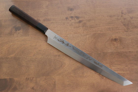 Sakai Takayuki Honyaki VG10 Dragon engraving Sakimaru Yanagiba 300mm Wenge Handle with Sheath - Seisuke Knife