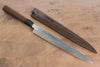 Sakai Takayuki Honyaki VG10 Dragon engraving Yanagiba 270mm Wenge Handle with Sheath - Seisuke Knife - Slide 1