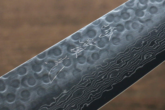 Jikko VG10 17 Layer Gyuto  200mm Ebony Wood Handle - Seisuke Knife