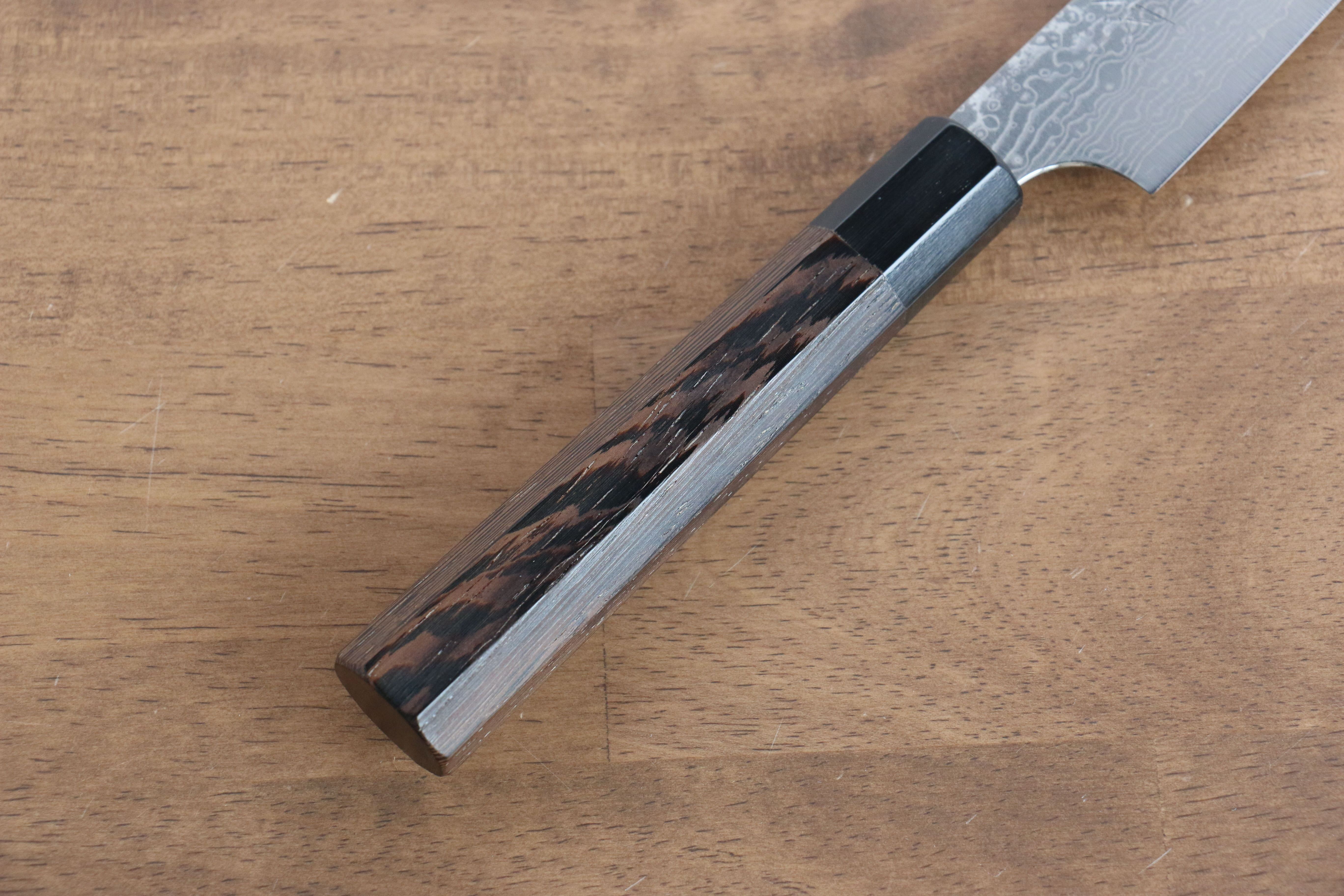 Kei Kobayashi SG2 Damascus Petty-Utility 150mm Wenge Handle - Seisuke Knife