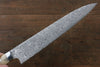 Takeshi Saji SG2 Black Damascus Gyuto 270mm Cow Bone Handle - Seisuke Knife - Slide 3