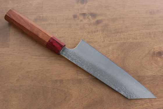 Kei Kobayashi SG2 Damascus Bunka 170mm with Honduras Rosewood Handle - Seisuke Knife