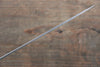 Takeshi Saji VG10 Black Damascus Petty-Utility 135mm Black Micarta Handle with Sheath - Seisuke Knife - Slide 10