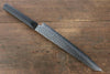 Jikko VG10 17 Layer Sujihiki  230mm Ebony Wood Handle - Seisuke Knife - Slide 2