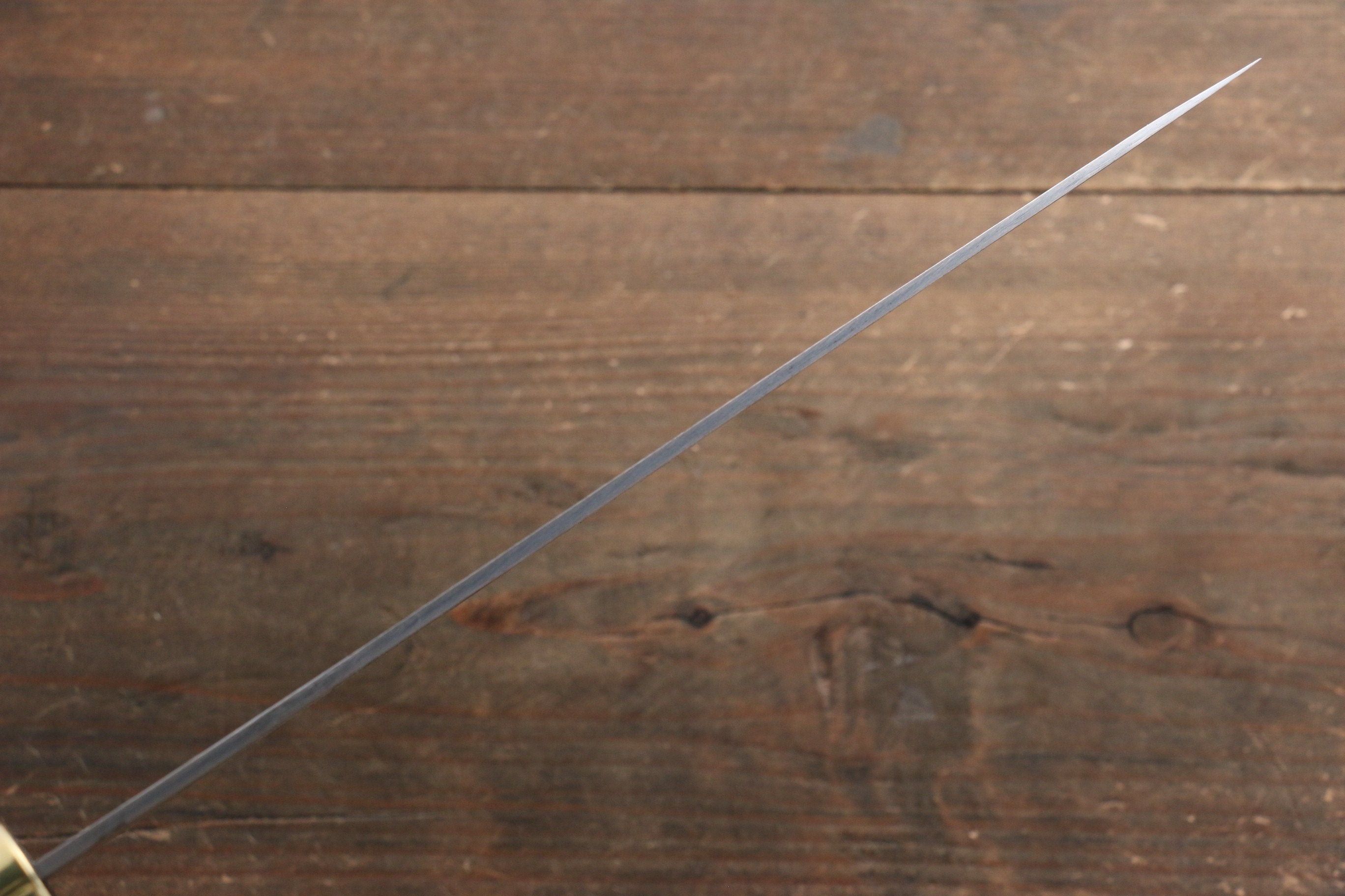Takeshi Saji Maki-e Art Blue Steel No.2 Colored Damascus Gyuto 240mm Lacquered Handle with Sheath - Seisuke Knife