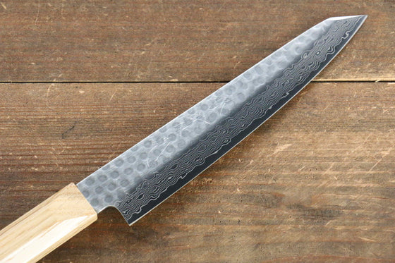 Jikko VG10 17 Layer Kiritsuke Petty-Utility  140mm Oak Handle - Seisuke Knife