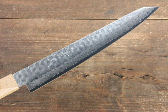 Jikko VG10 17 Layer Sujihiki  230mm Oak Handle - Seisuke Knife