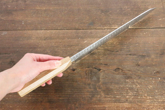 Jikko VG10 17 Layer Sujihiki  230mm Oak Handle - Seisuke Knife