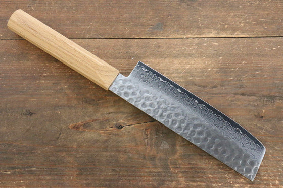 Jikko VG10 17 Layer Usuba  160mm Oak Handle - Seisuke Knife