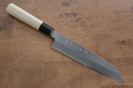 Sakai Takayuki Tokujyo White Steel No.2 Kiritsuke Gyuto 210mm Magnolia Handle - Seisuke Knife